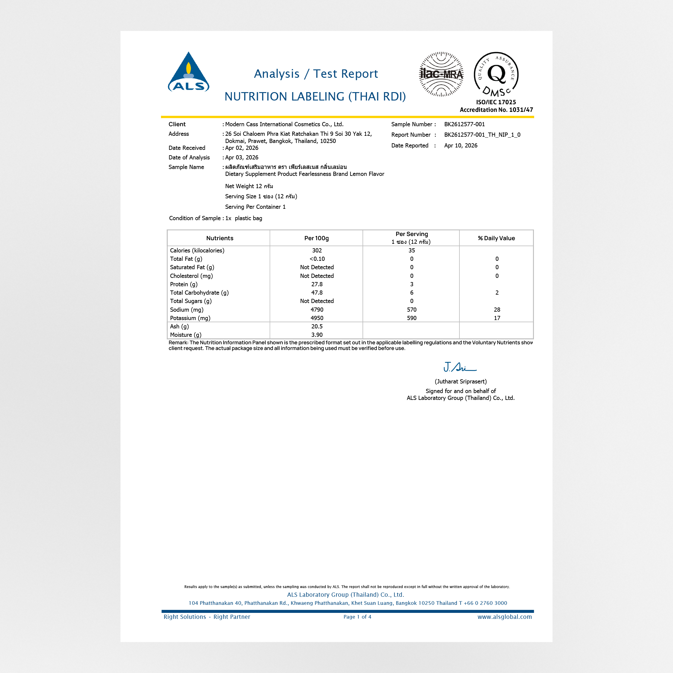 ELECTROLYTE SPECTRUM FORMULA view 9