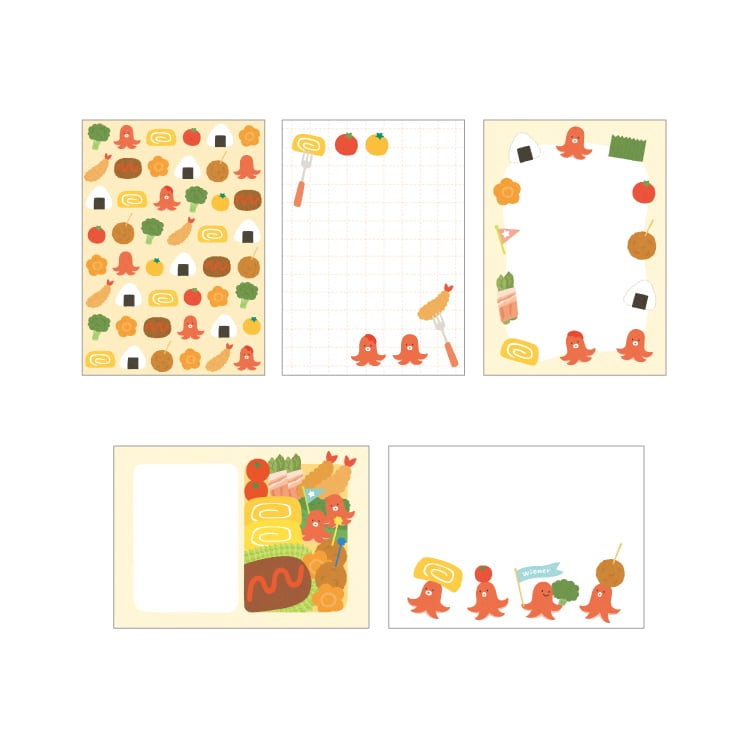 PAPIER PLATZ Otegaru Memo Pad Bento