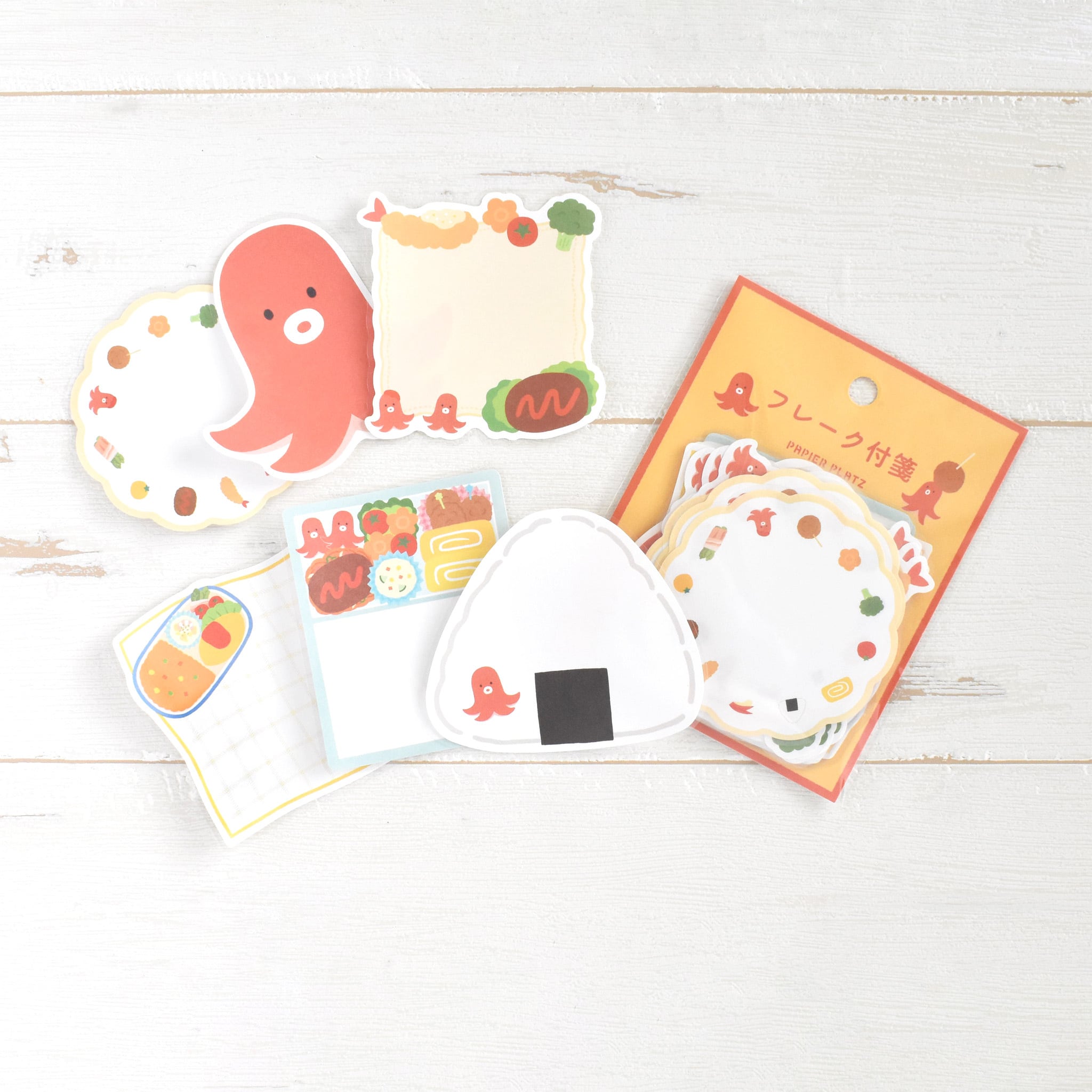 PAPIER PLATZ Flake Sticky Notes Bento