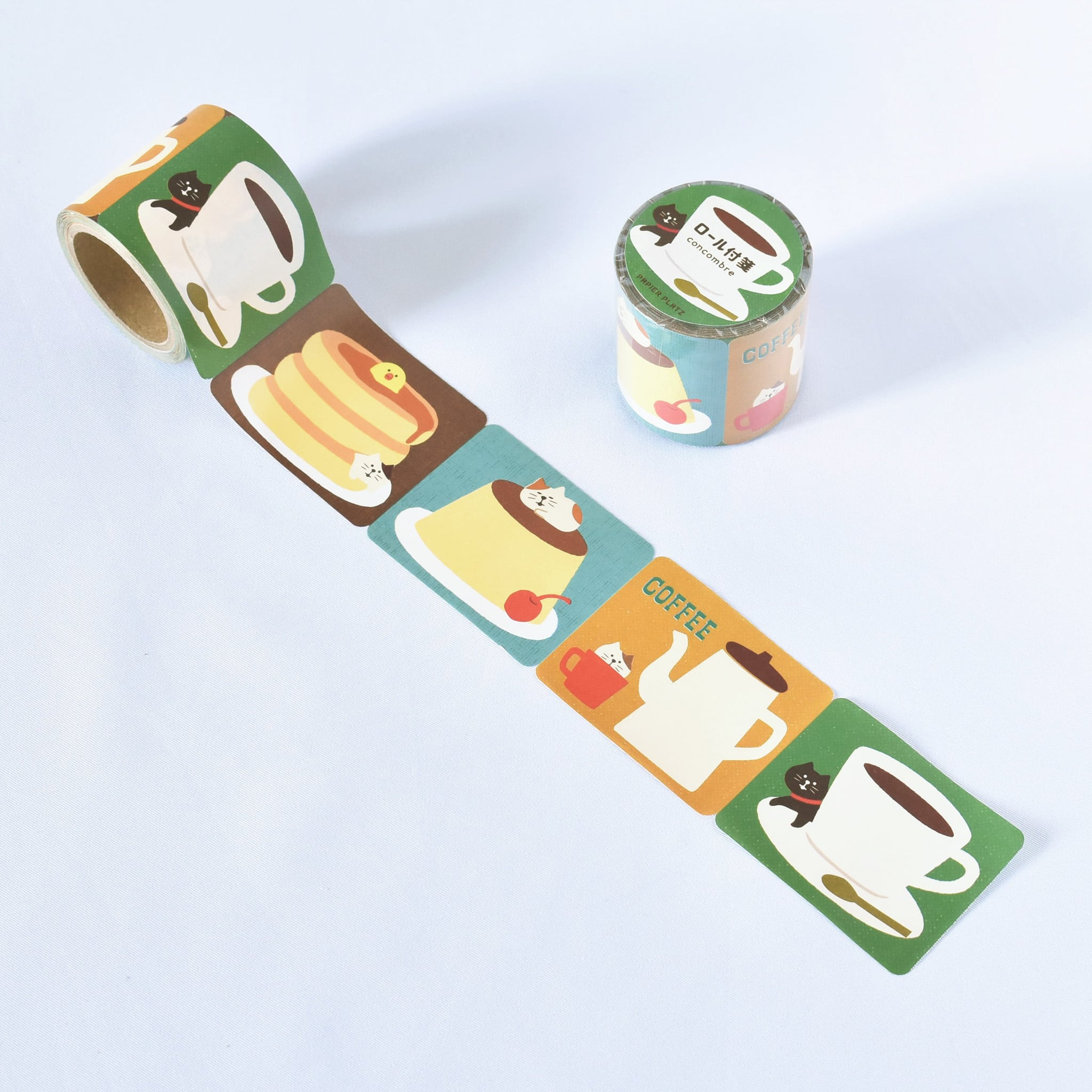 Concombre Roll Sticky Notes- Coffee Shop