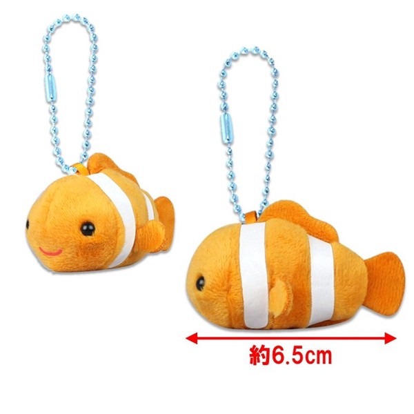 Animal Keychain- Anemone Fish