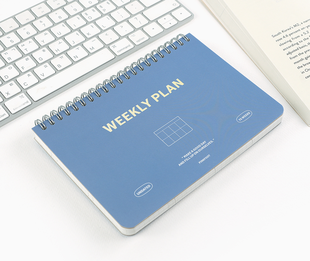 Standard Weekly Planner- blue