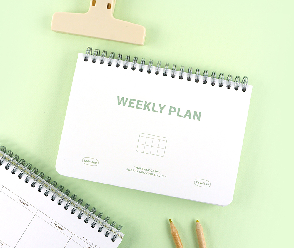 Standard Weekly Planner- Ivory