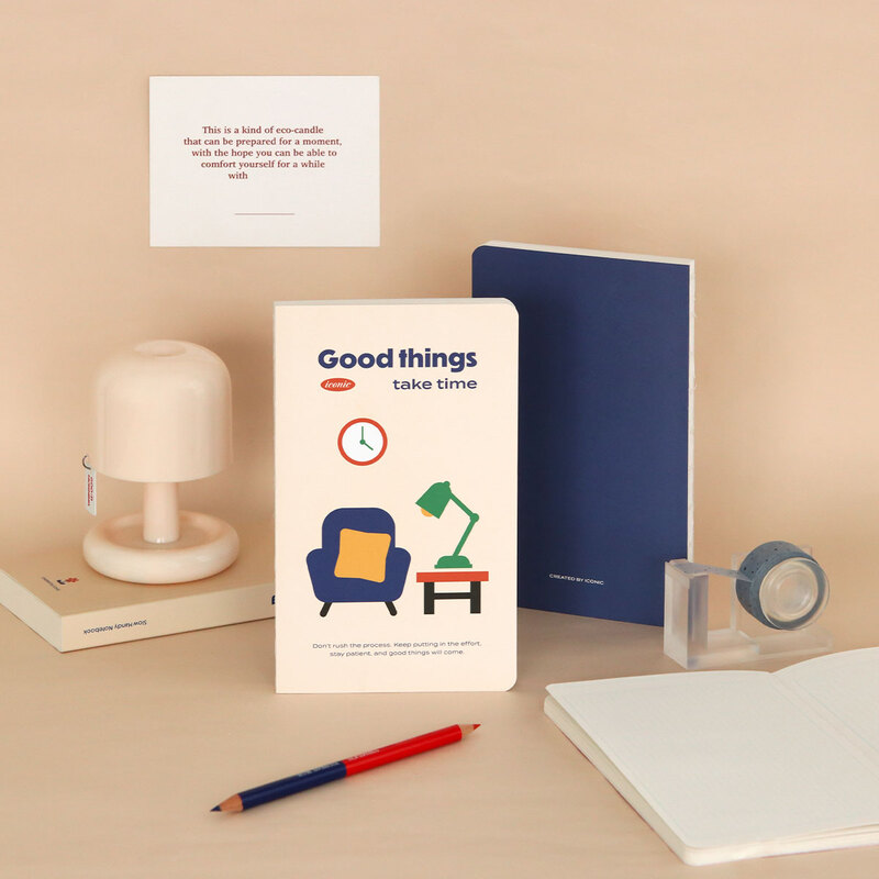 Slow B6 Notebook - Grid-03 Good things