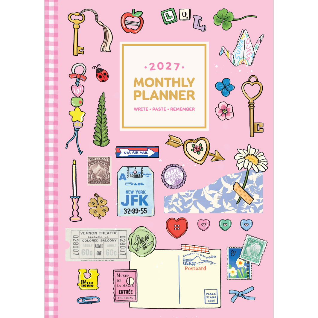 2027 The Journal Club Monthly Planner- 03 Little Trinkets