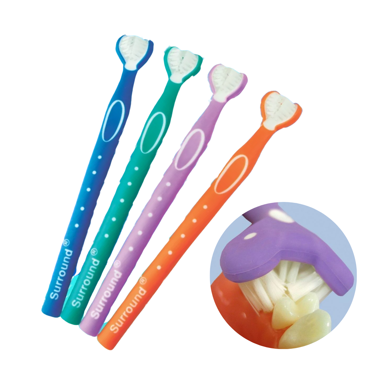 Surround® Toothbrush แปรงสีฟันสามด้านเซอราวด์®