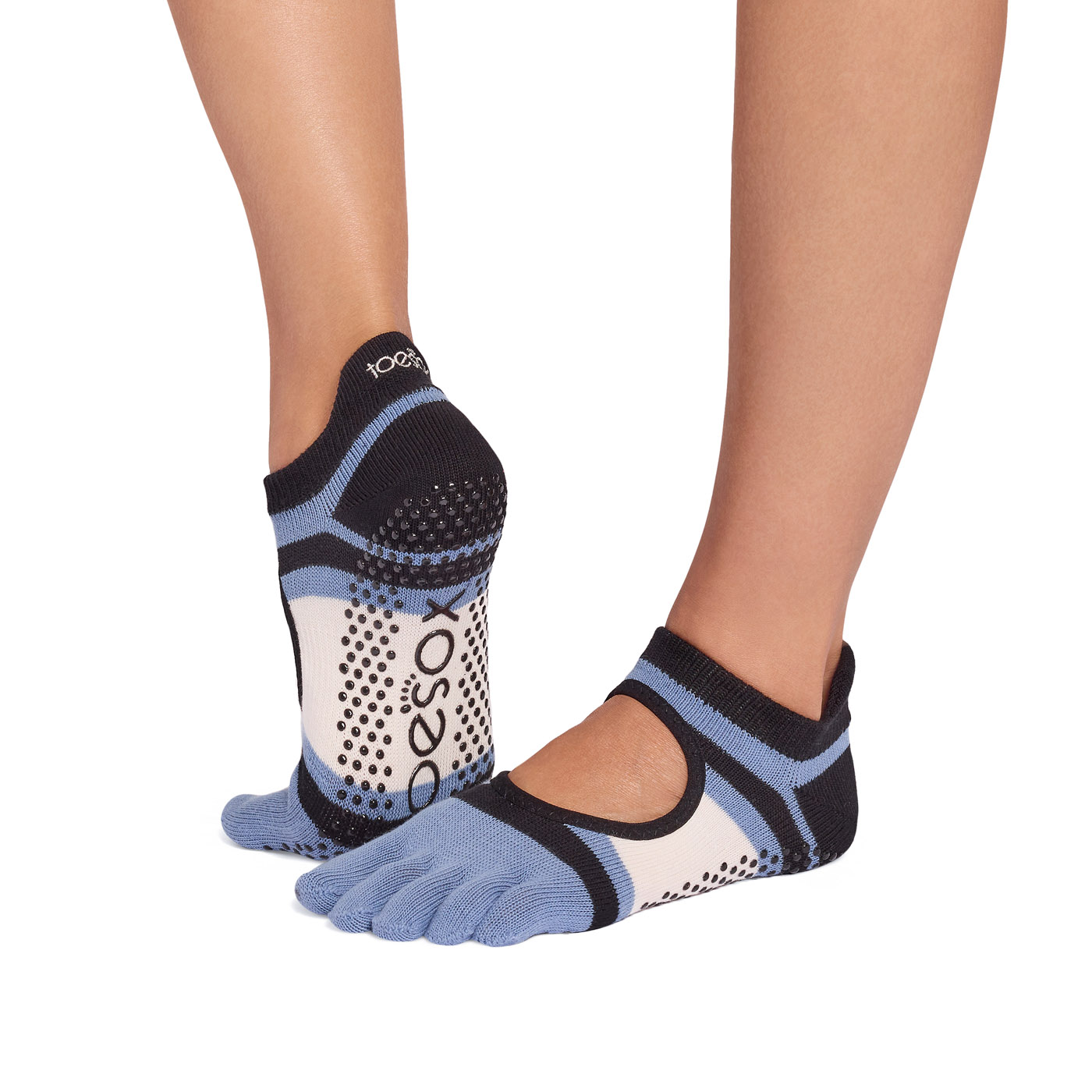 ToeSox ถุงเท้ากันลื่นแยกนิ้ว รุ่น Bellarina ปิดนิ้วเท้า