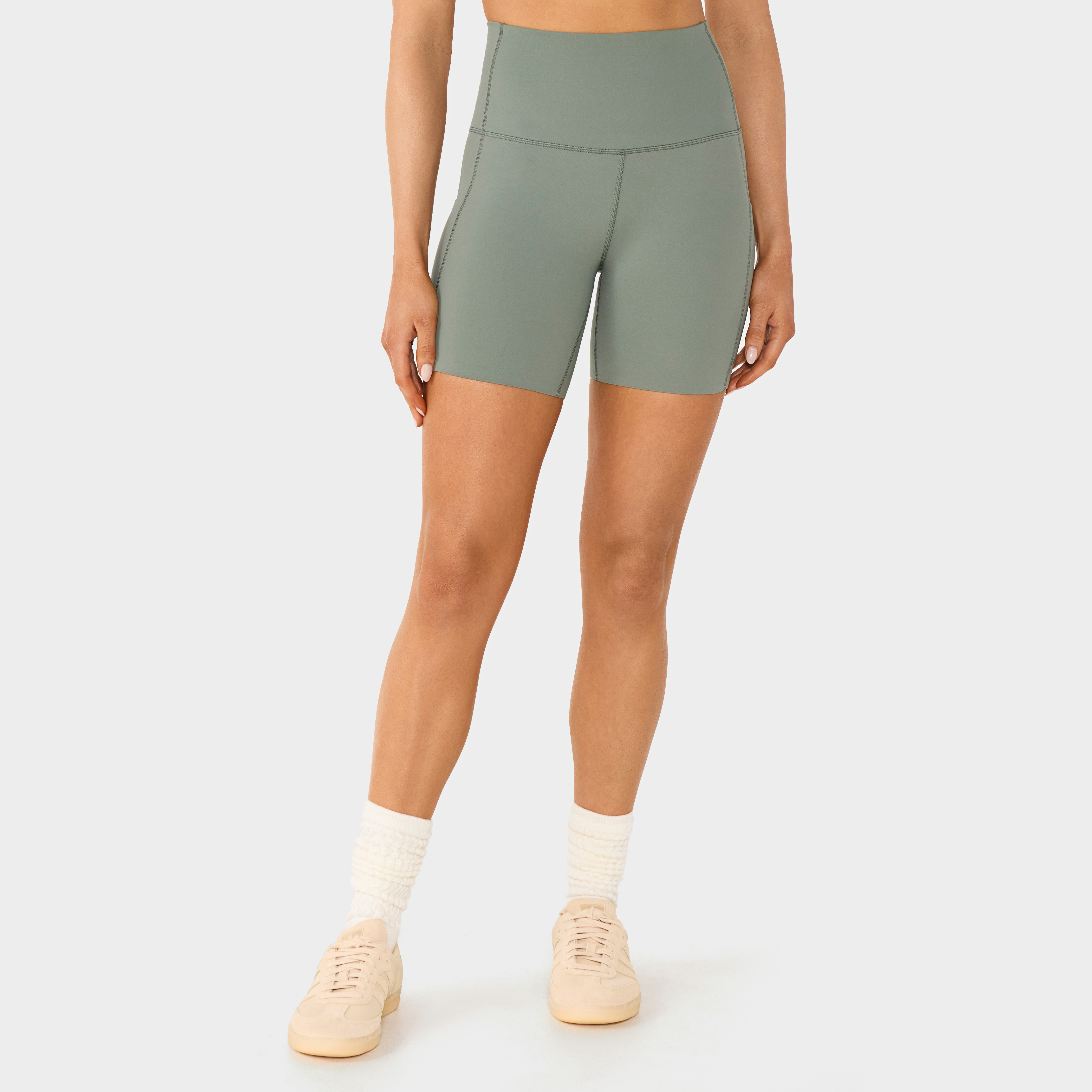 Tavi กางเกงออกกำลังกายรุ่น Stash & Dash Biker Short 6"