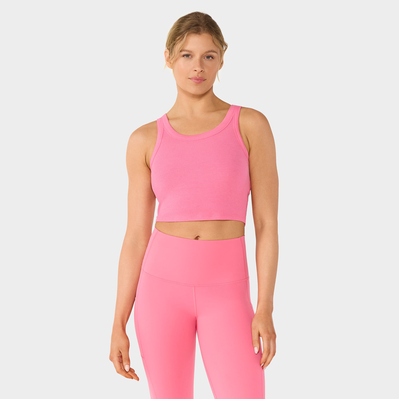 Tavi เสื้อออกกำลังกายรุ่น Ribbed Crop Tank
