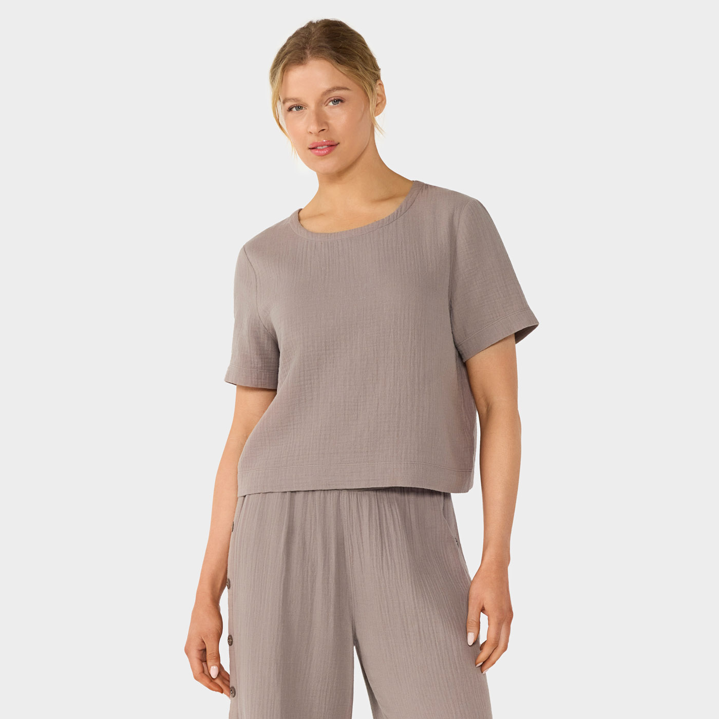 Tavi เสื้อออกกำลังกาย Unwind Gauze Tee