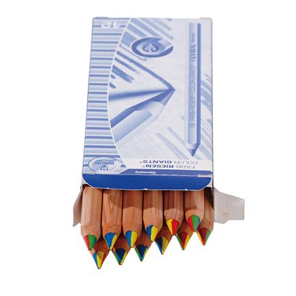 Lyra Color Giant Unlacquered 4-Color Pencil-Hexagonal
