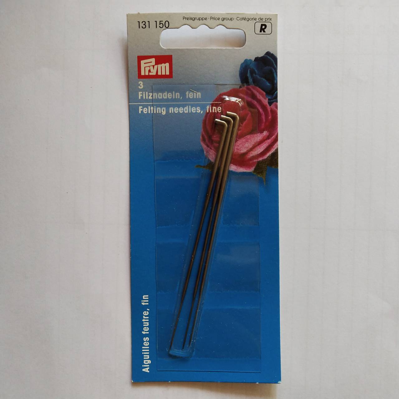 felting needle fine 3 pc.