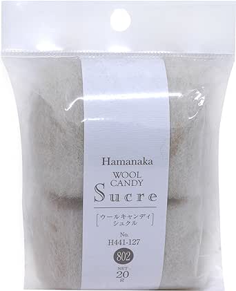 441-126-802 Hamanaka Wool candy Sucre 20g. #802