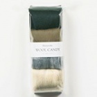 ใยขนแกะแท้ 100% Hamanaka-Japan Wool Candy 4 Color Set 40g (4 X10g) (pack) H441-120(Dark Greyish)
