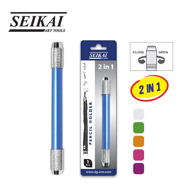 ปลอกต่อดินสอเหล็ก 2 หัว SEIKAI: SE-CY005 