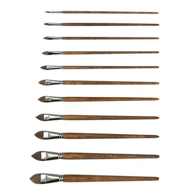 Paintbrush Cow Hair Cat's Tongue - 22mm