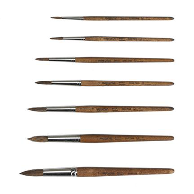 Paintbrush Cow Hair Round - 5 mm