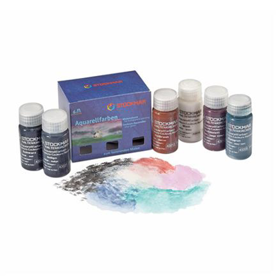 Stockmar Watercolour Paint - 6 Suppl. Asstd. 20ml