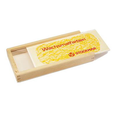 Stockmar Empty Wooden Box for 16 Crayons or Blocks