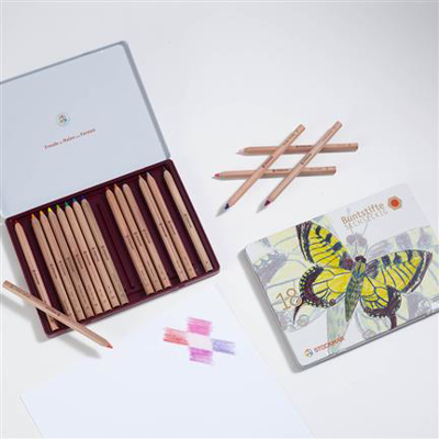 #R Stockmar Col. Pencils Hexagonal Ass.18+1 (DE-EN-IT)