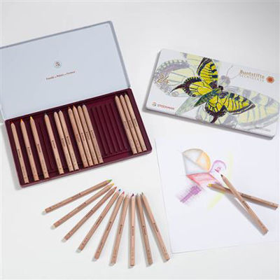 #R Stockmar Col. Pencils Hexagonal Ass.24+1 (DE-EN-IT)
