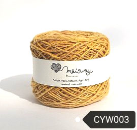 วาซาเอะ ไหมฝ้าย 2 มม. 50 กรัม #CYW003
