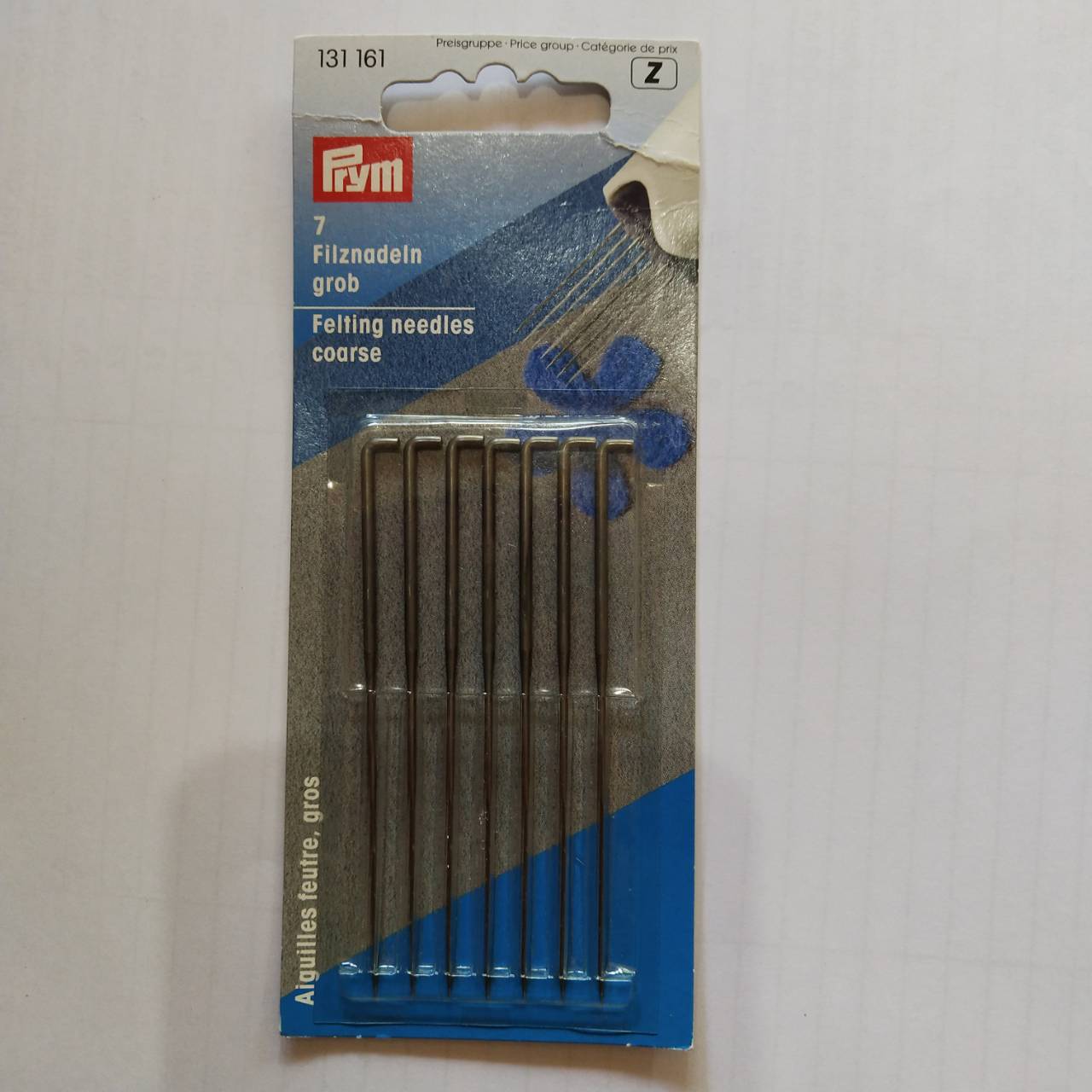 felting needles coarse 7 pc.