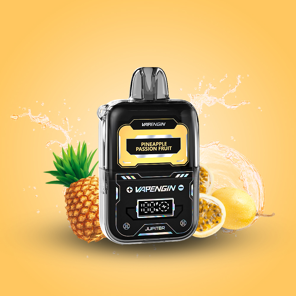 Vapengin Jupiter 2 6500 Puffs Starter Kit (เครื่อง) (PINEAPPLE PASSION FRUIT | สัปปะรดเสาวรส)(PINEAPPLE PASSION FRUIT | สัปปะรดเสาวรส)