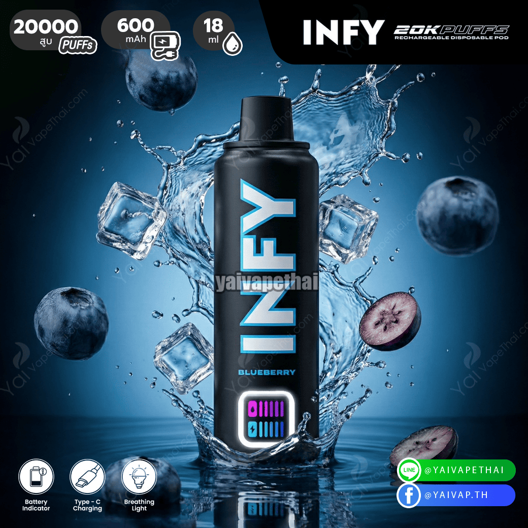 INFY 20K Puffs(BLUEBERRY)