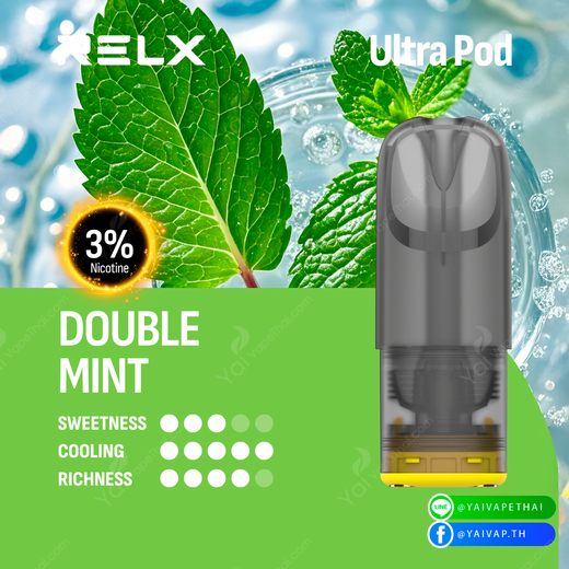 RELX Ultra Pod(Double Mint 3%)