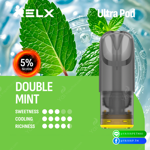 RELX Ultra Pod(Double Mint 5%)