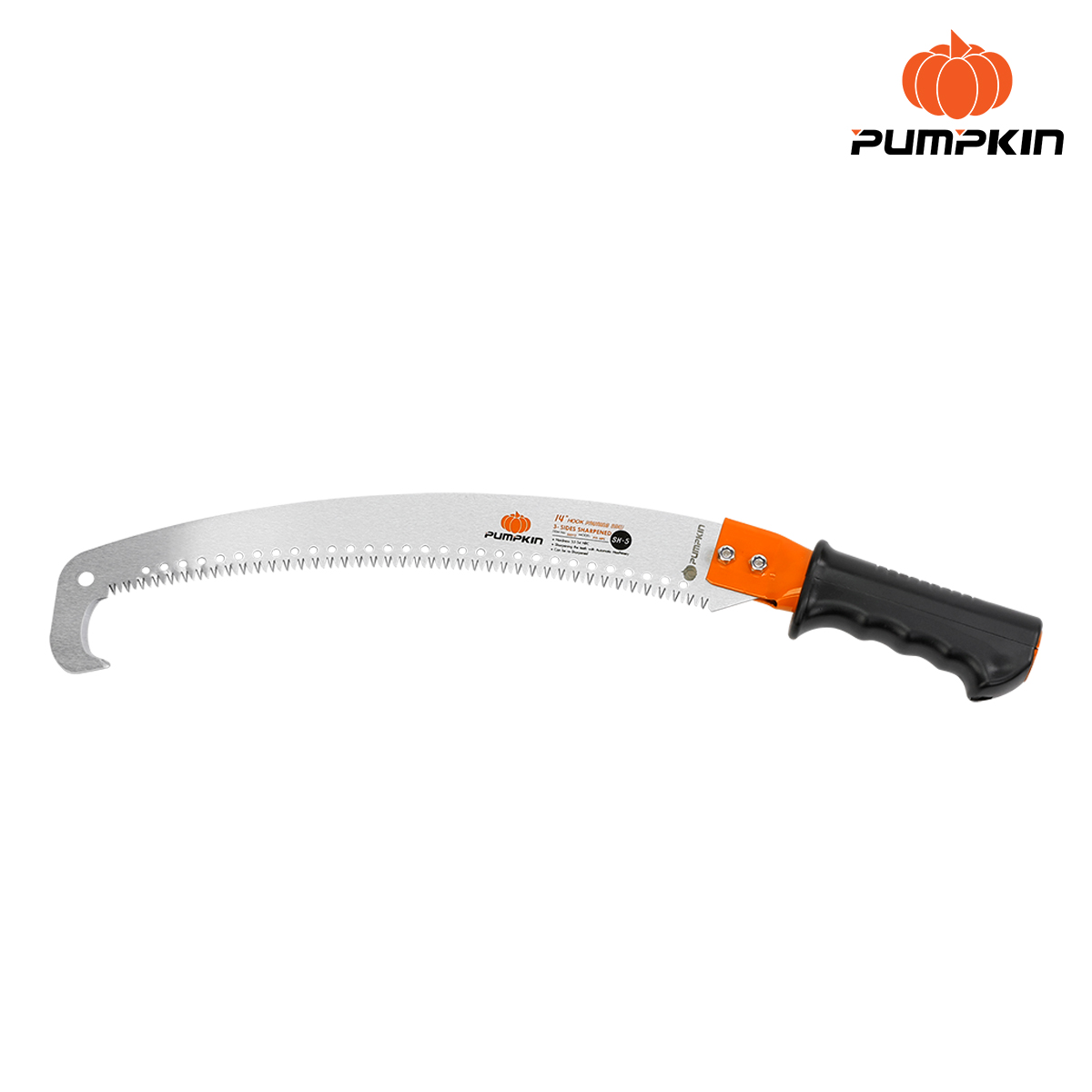 เลื่อยตัดกิ่งไม้ทรงตะขอ PUMPKIN 14" PTT-HPS (33312)