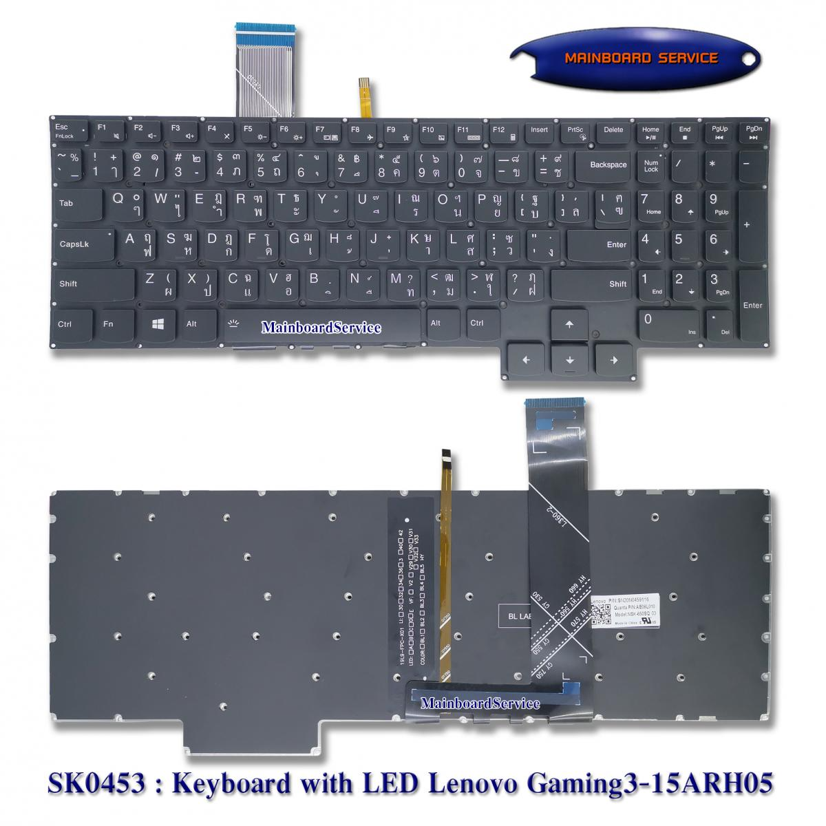 ::KEYBOARD LENOVO9(LED) GAMING3-15ARH05 — รูปที่ 1 จาก 1