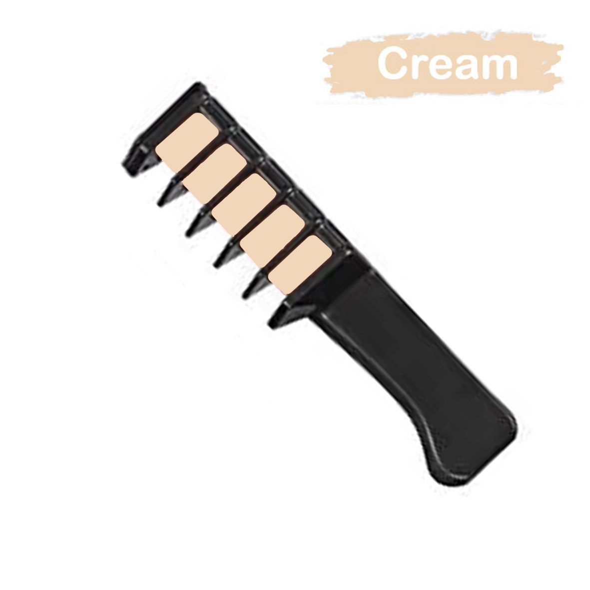 หวีชอล์กย้อมผม Hair Dyeing Comb Cream