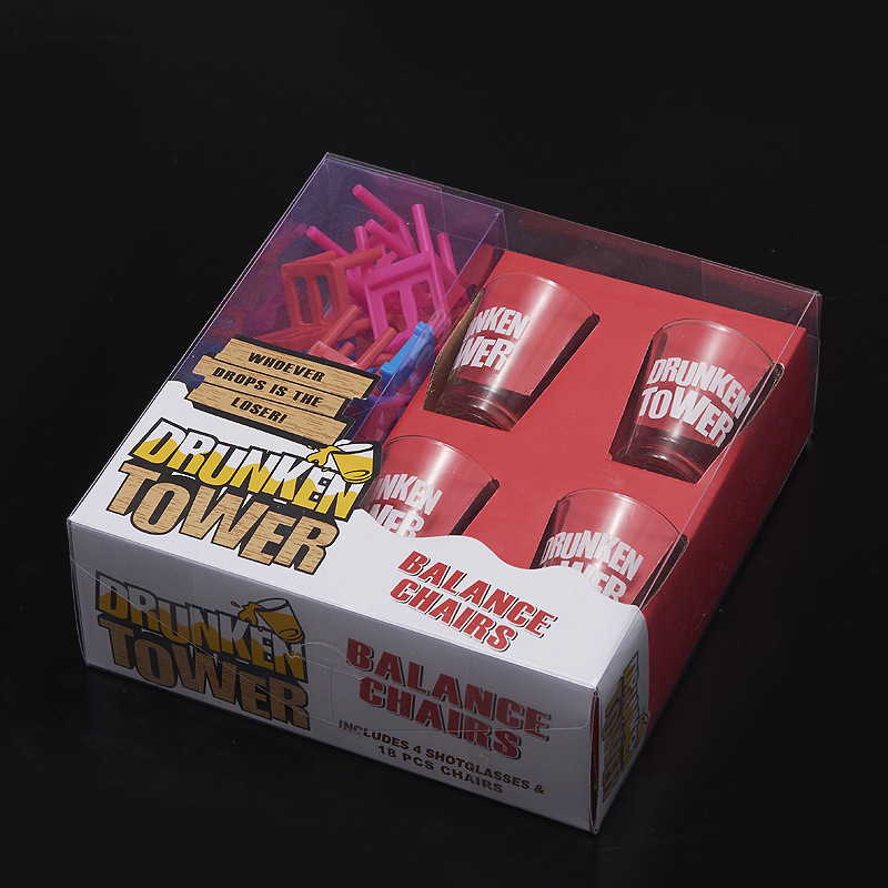 Drunken Chair Stacking เกมต่อเก้าอี้วงเหล้า