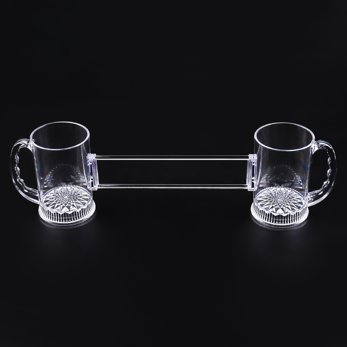 แก้วเบียร์คู่ Duo Beer Mug TYPE B แบบยาว อะคริลิค