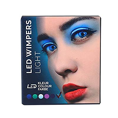 ขนตาปลอมเรืองแสง LED WIMPERS (เขียว)