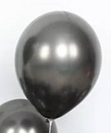 ลูกโป่งเมทัลลิค metallic balloon(12 นิ้ว ดำ)