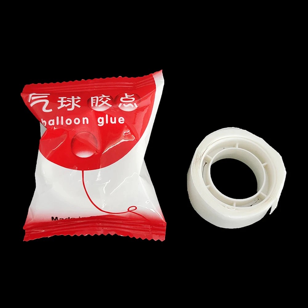 กาวติดลูกโป่ง ลายจุด เทปกาวสองหน้า สําหรับลูกโป่ง