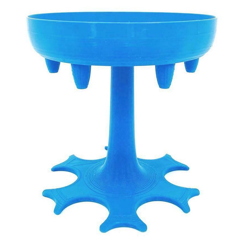 ทาวเวอร์จ่ายเหล้าช็อต 6 ช็อต สีฟ้า