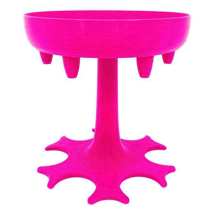 ทาวเวอร์จ่ายเหล้าช็อต 6 ช็อต สีชมพู