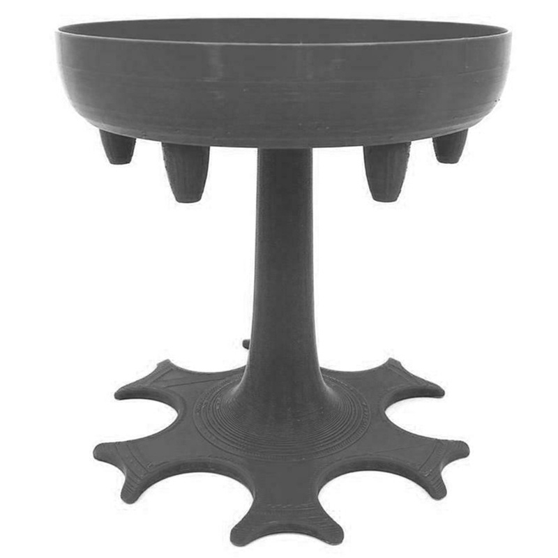 ทาวเวอร์จ่ายเหล้าช็อต 6 ช็อต สีเทา