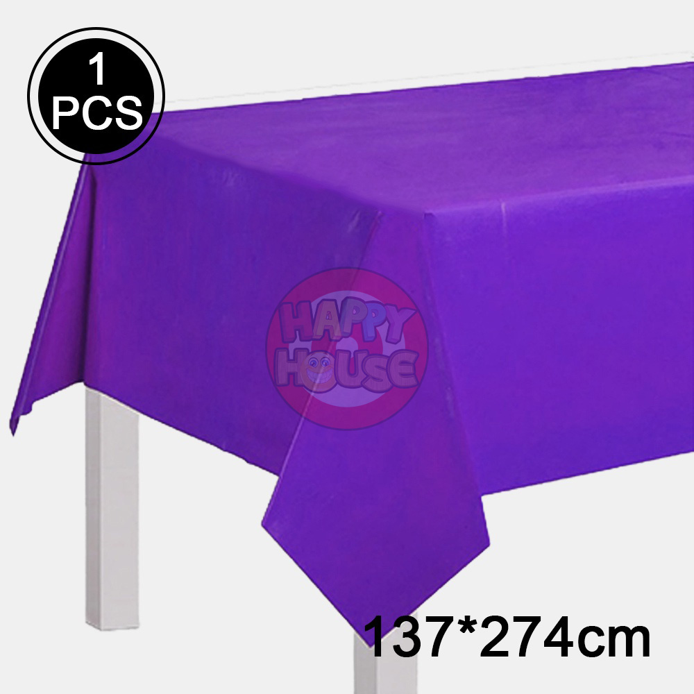 ผ้าปูโต๊ะ 137 x 274 cm. สีม่วง