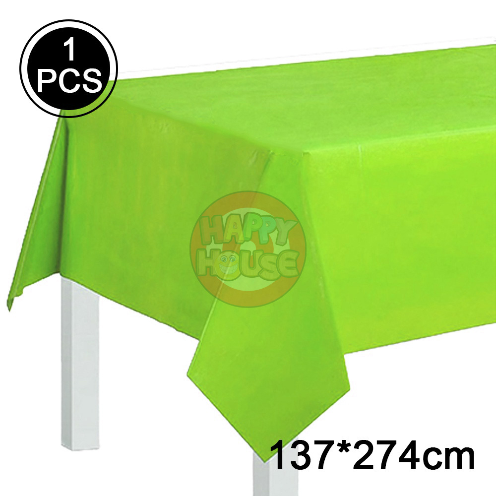 ผ้าปูโต๊ะ 137 x 274 cm. สีเขียวอ่อน