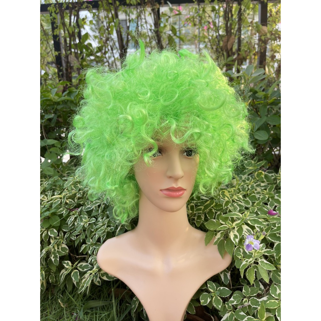 วิกผมปลอมแฟนซี สีเขียว