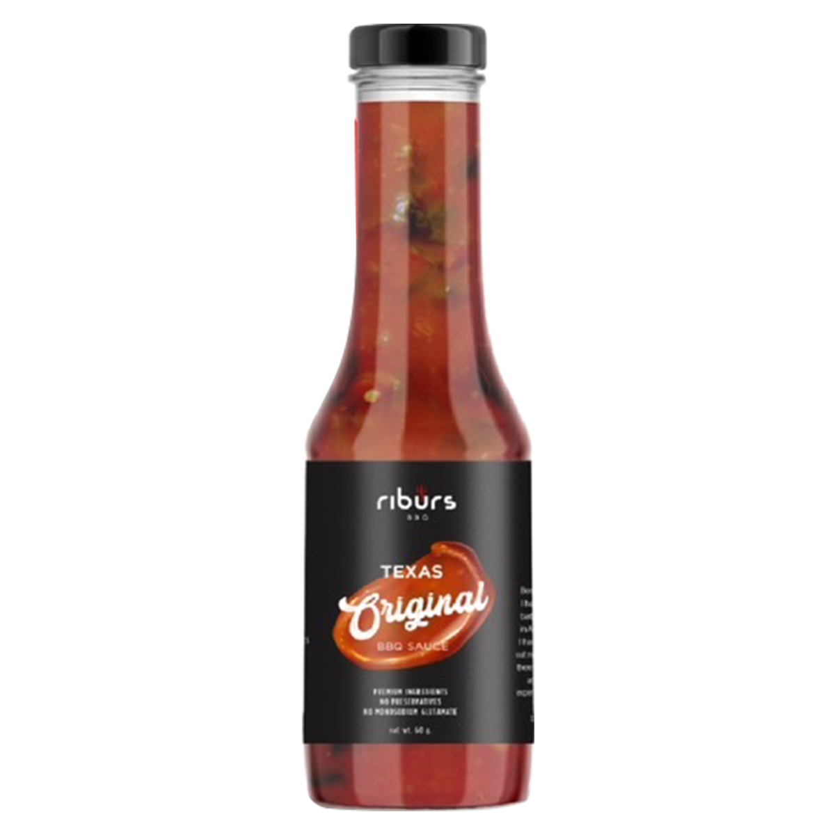 Texas BBQ SAUCE ซอสบาบีคิว ขนาด 280 g. riburs