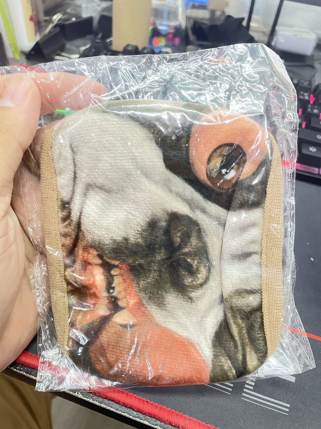 หน้ากากแมสแฟนซีกันฝุ่นได้จริง (หน้าสุนัข)