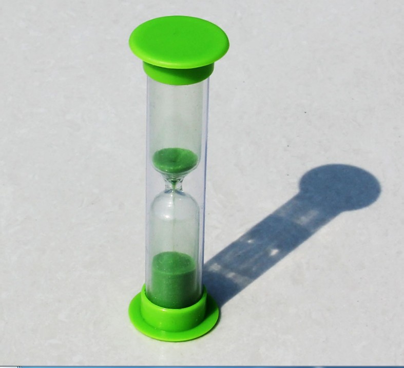 Hourglass นาฬิกาทรายจับเวลา ขนาดเล็ก 1 นาที (สีเขียว)