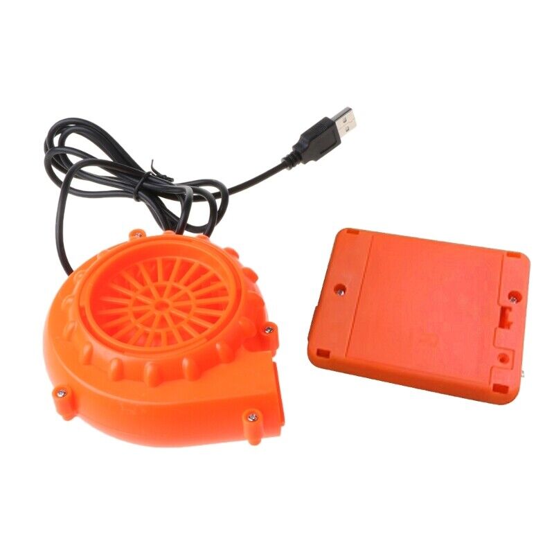 เครื่องเป่าลม สำหรับชุดพองลม USB Mini Fan Blower Battery Pack for for Head Inflatable Costume Clothing