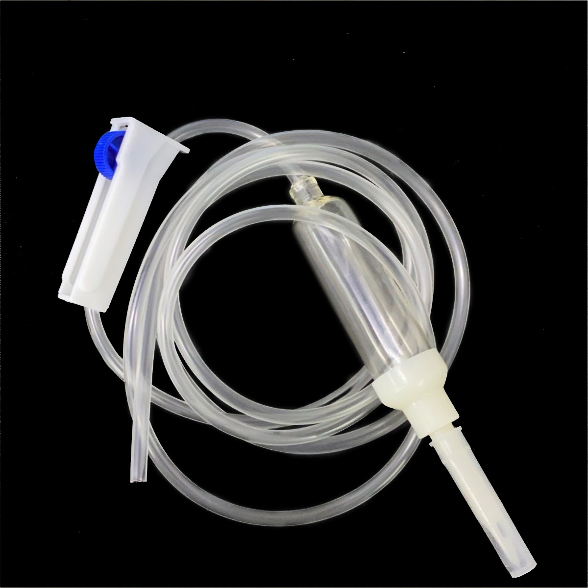 สายน้ำเกลือ สำหรับตกแต่งถุงเลือดปลอม 1.35M (ขายคู่กับถุงเลือด) 